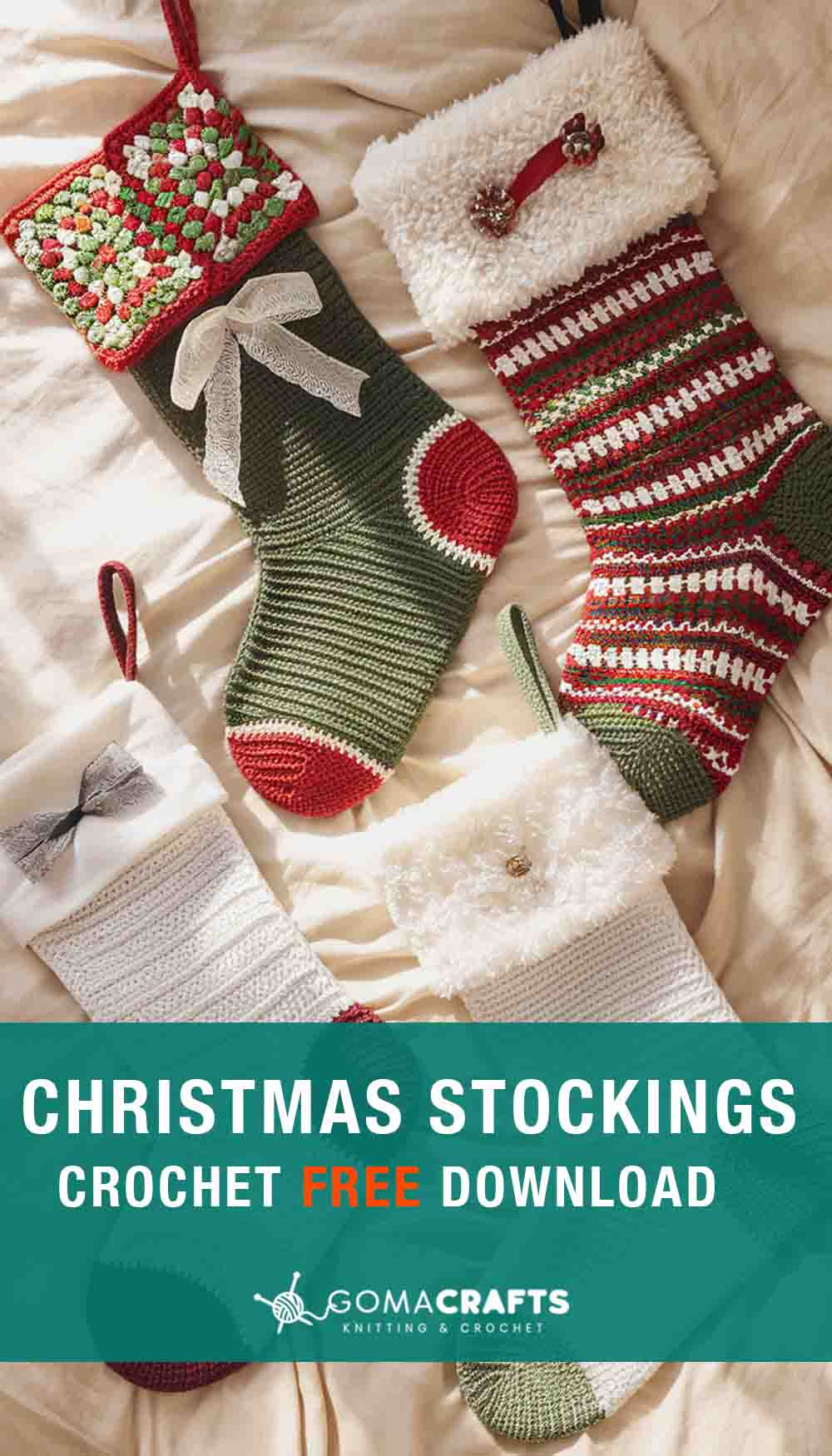 Christmas Crochet Stocking Download