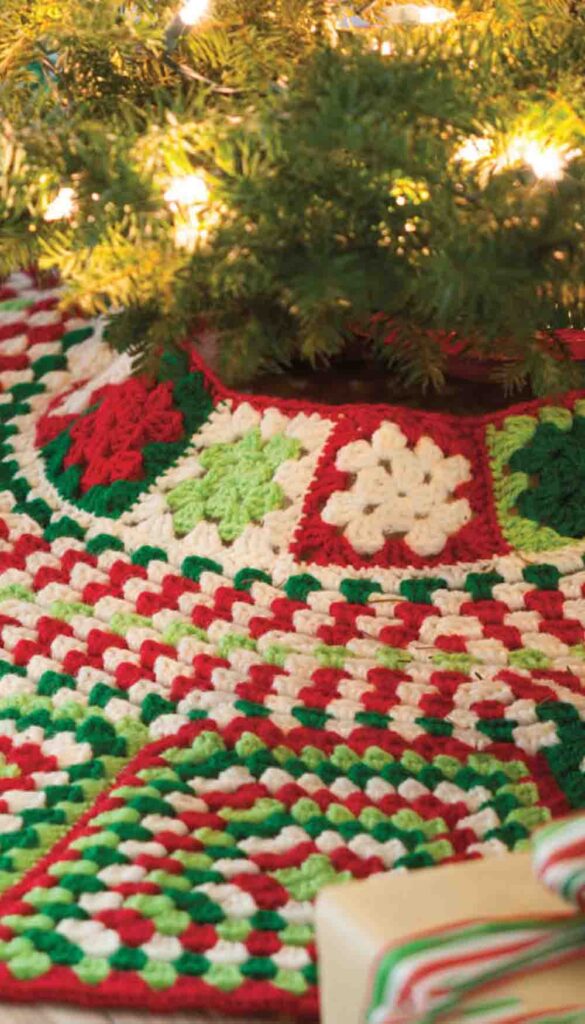 Christmas Crochet free Pattern steo by step