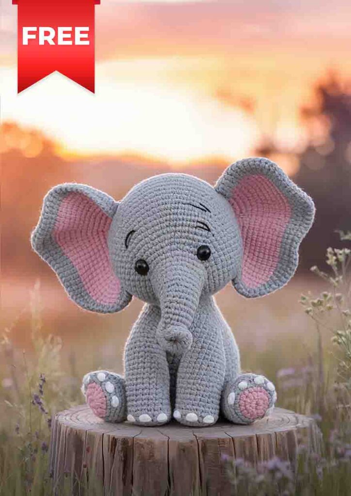 Esther the Elephant Amigurumi Pattern