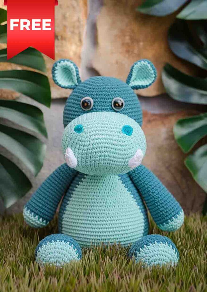 Harriet Hippo Amigurumi pattern