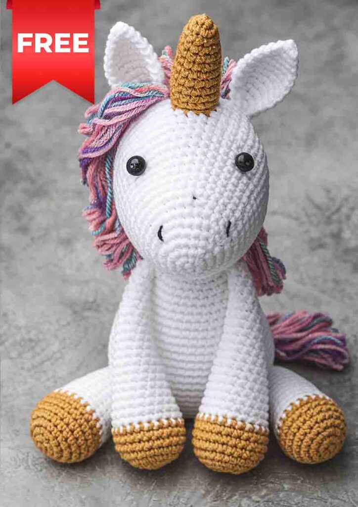 Jazzy the Unicorn Amigurumi Pattern