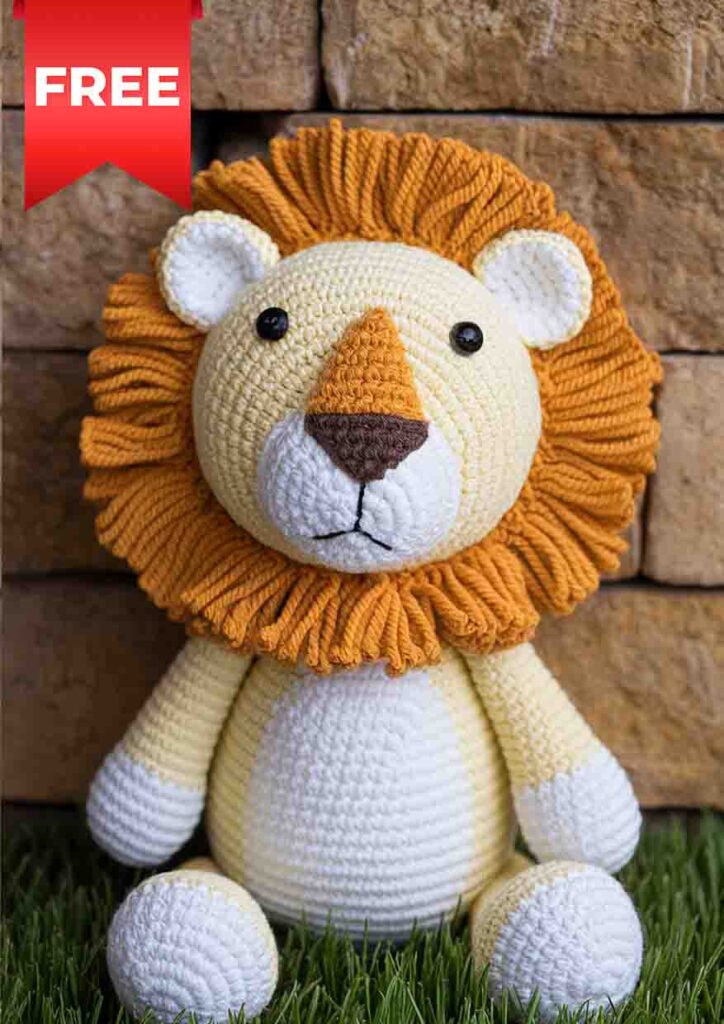 Laurence Lion Amigurumi Pattern