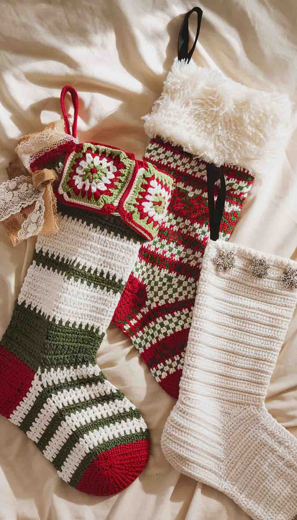 Merry Stocking Crochet Pattern Free Download