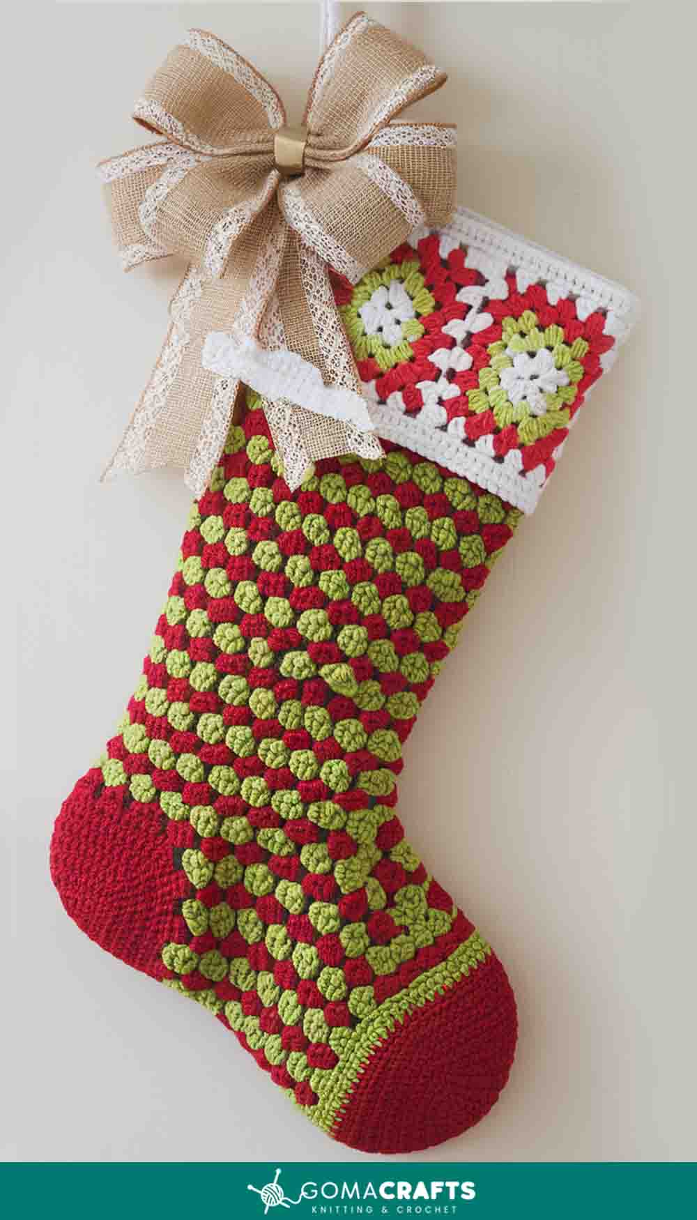 Merry Stocking Crochet Pattern