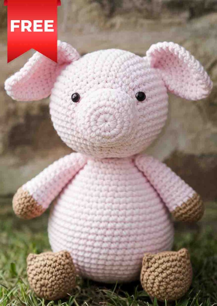 Paisley Pig Amigurumi Pattern