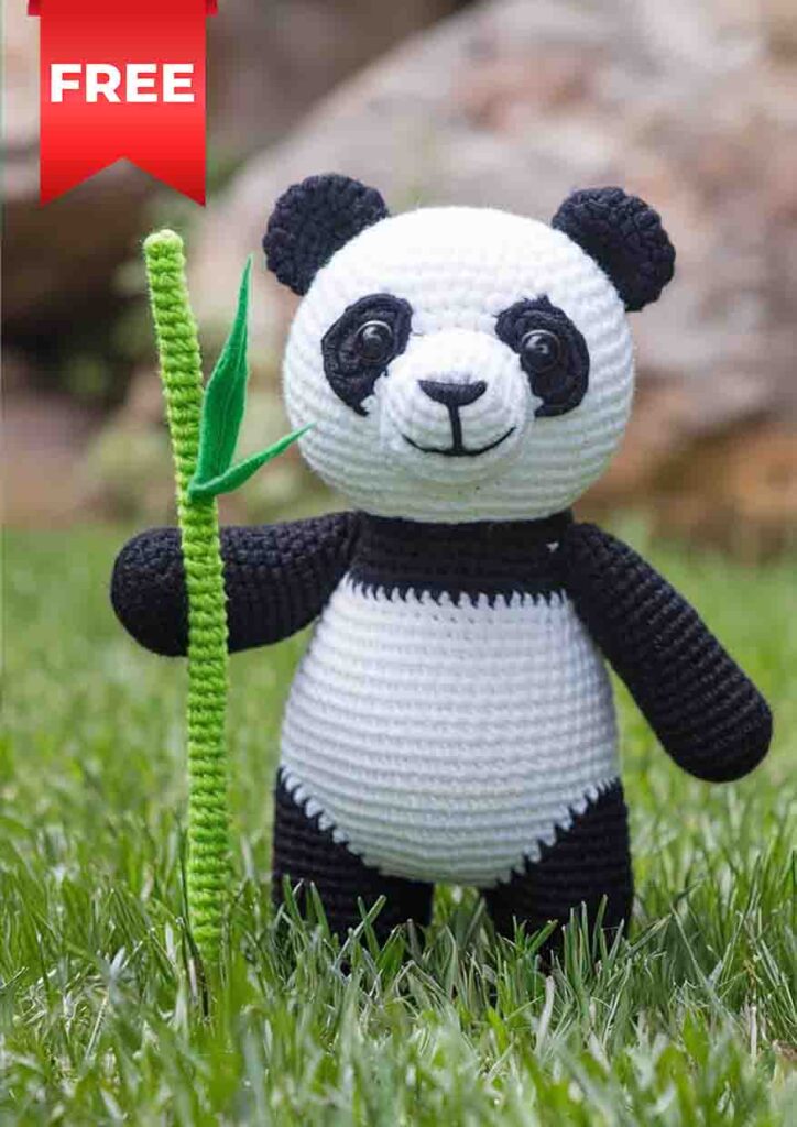 Panda Crochet Amigurumi Pattern