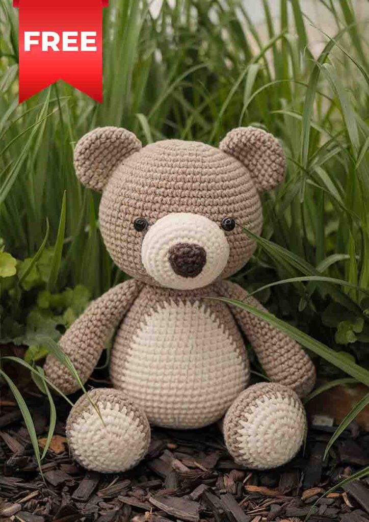 Teddy Bear Crochet Amigurumi Pattern