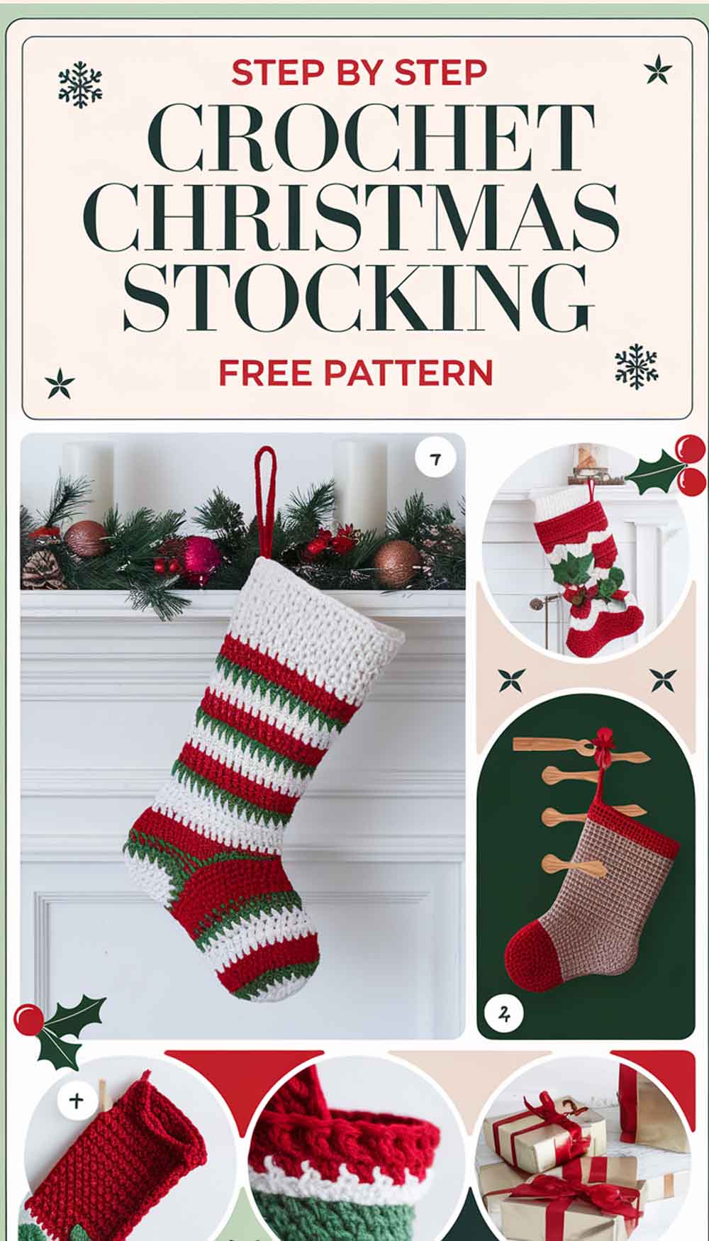 Crochet Pattern Stocking Free